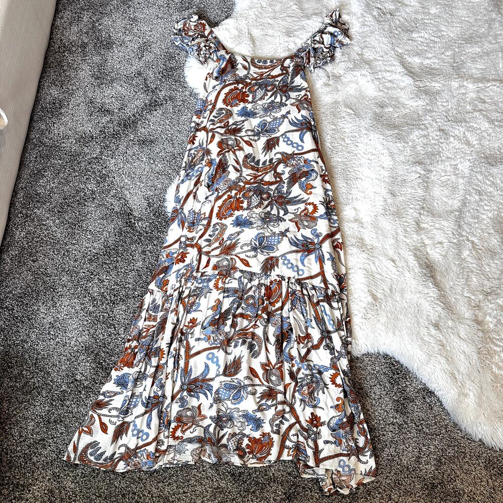 House of Harlow Flutter Sleeve Maxi Dress Size XS